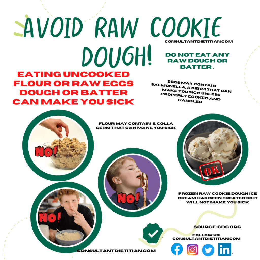Avoid Raw Cookie Dough