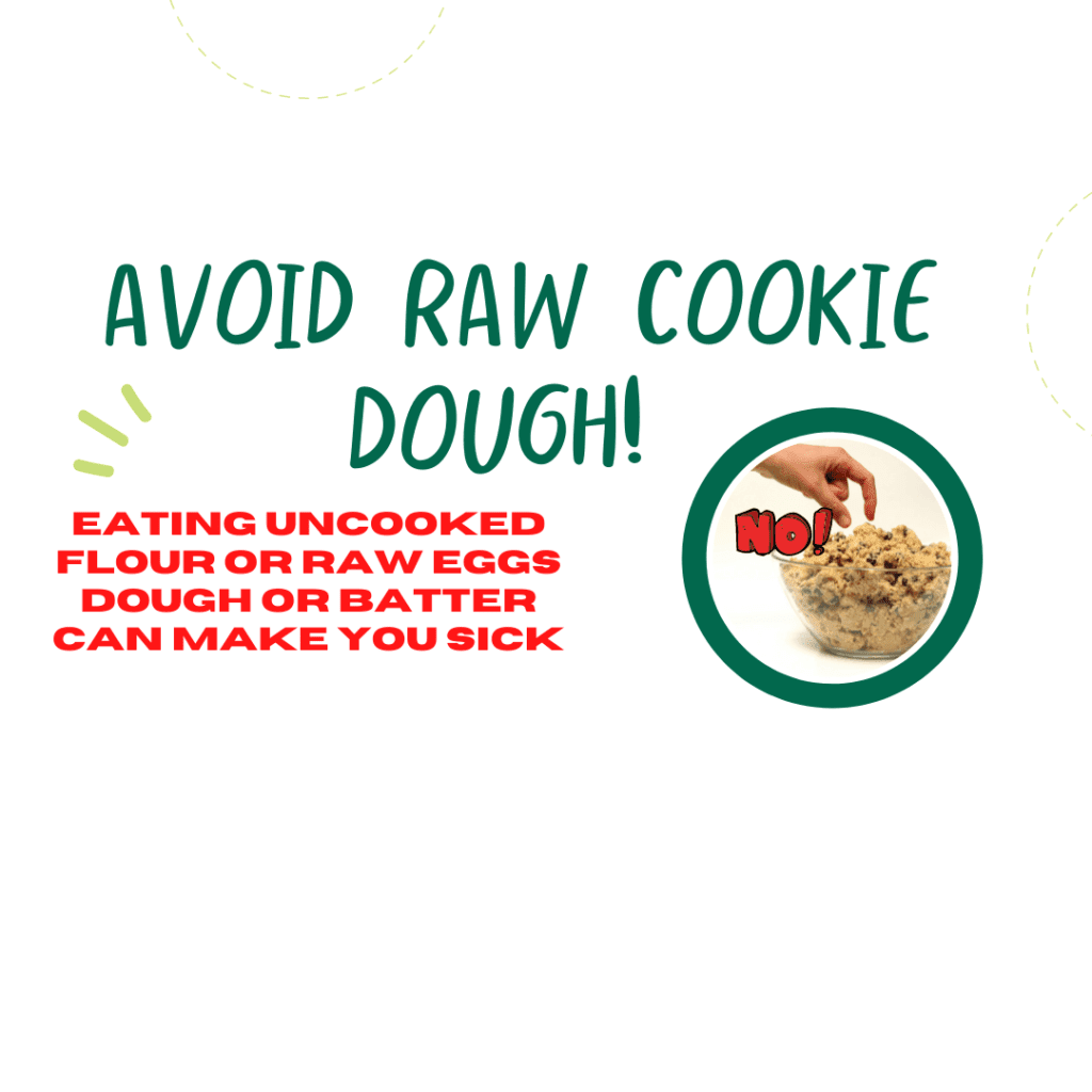 avoid raw cookie dough