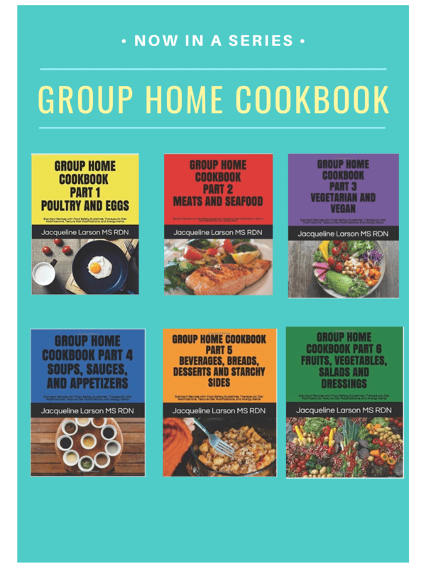 Group Home Cookbook Series